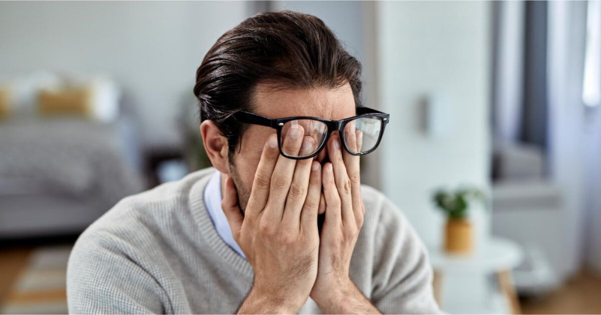 Employee feeling burnt out and stressed