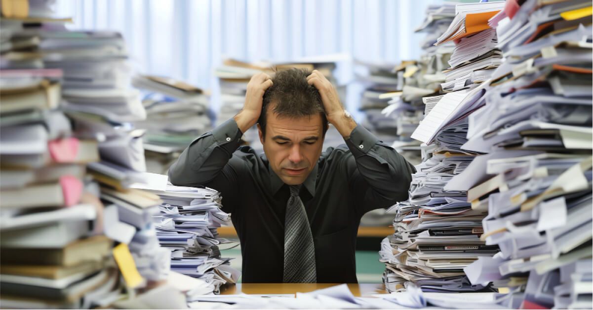 Employee is being piled with lot of work