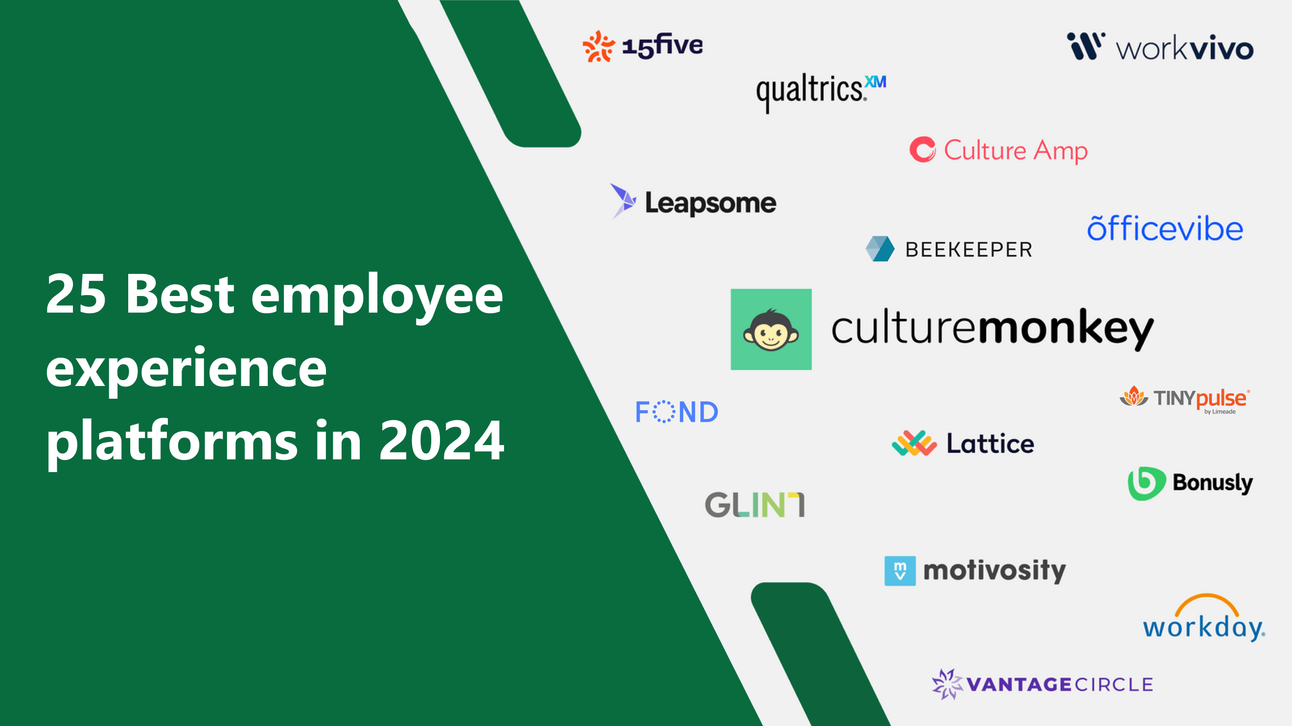 25 Best employee experience platforms in 2024