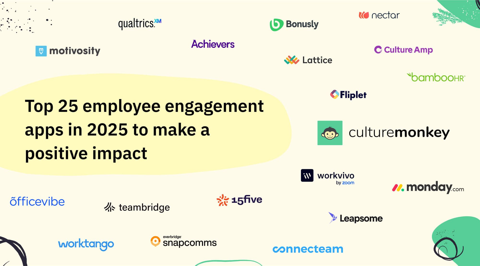 Top 25 employee engagement apps in 2025 to make a positive impact