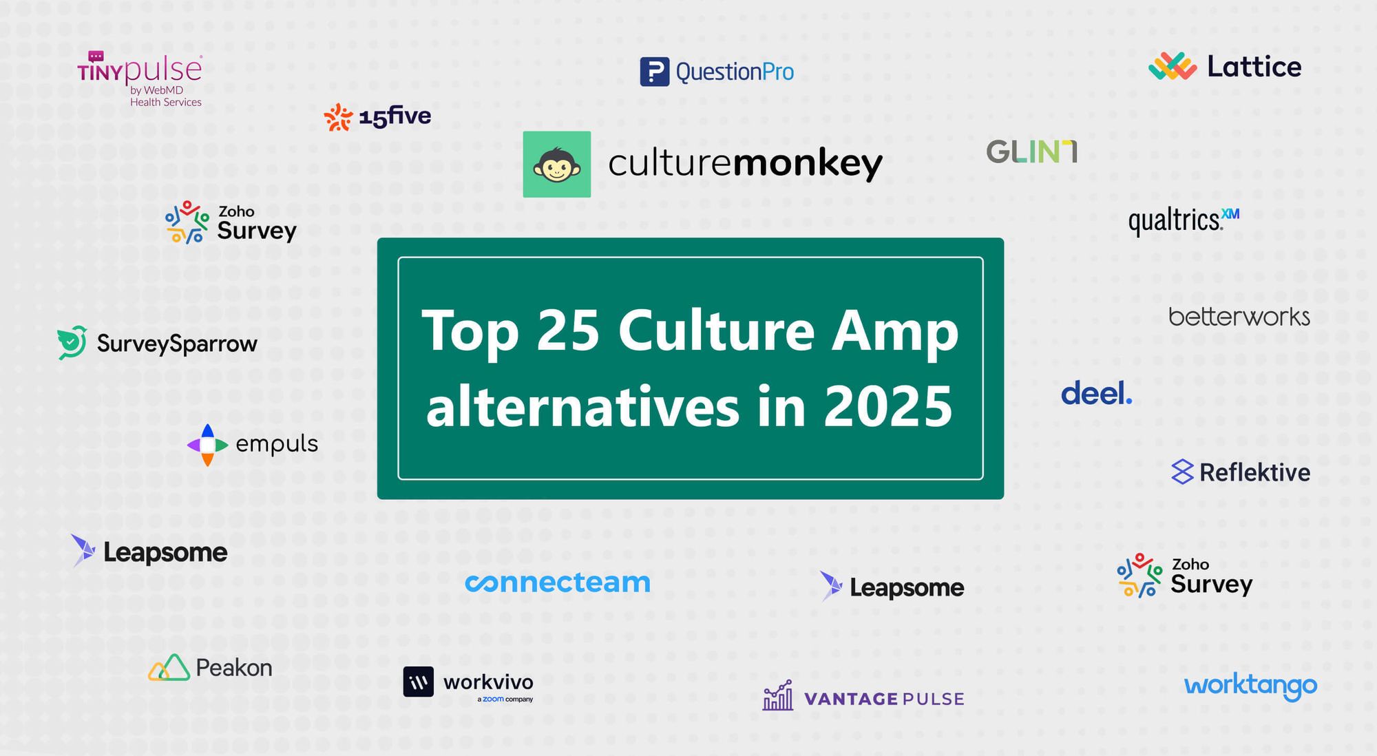 Top 25 Culture Amp alternatives in 2025