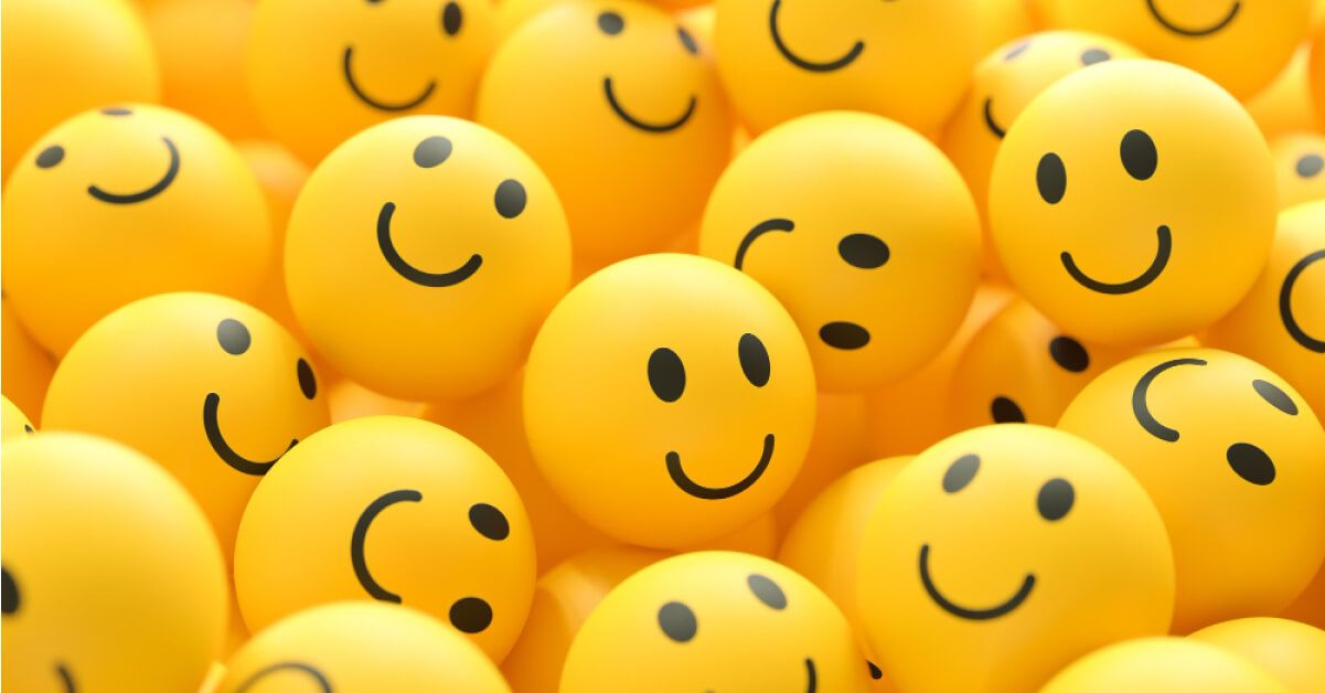 Yellow simile balls