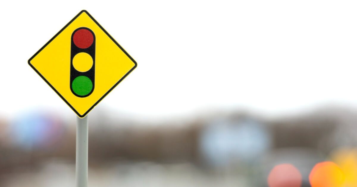 A traffic signal