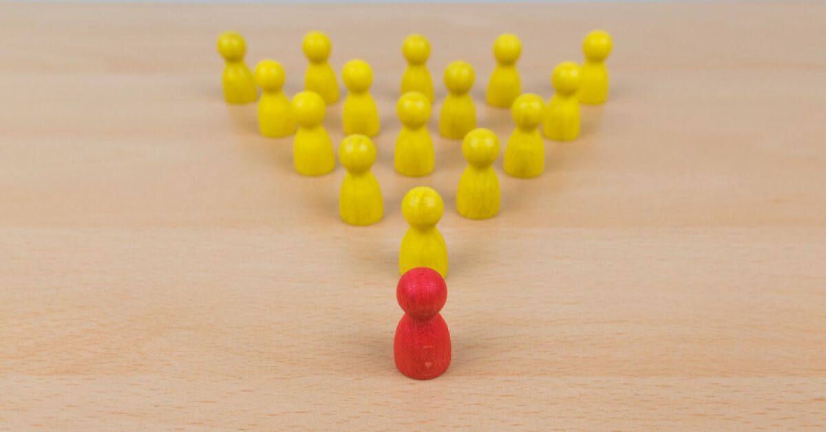 Wooden figures in yellow colour