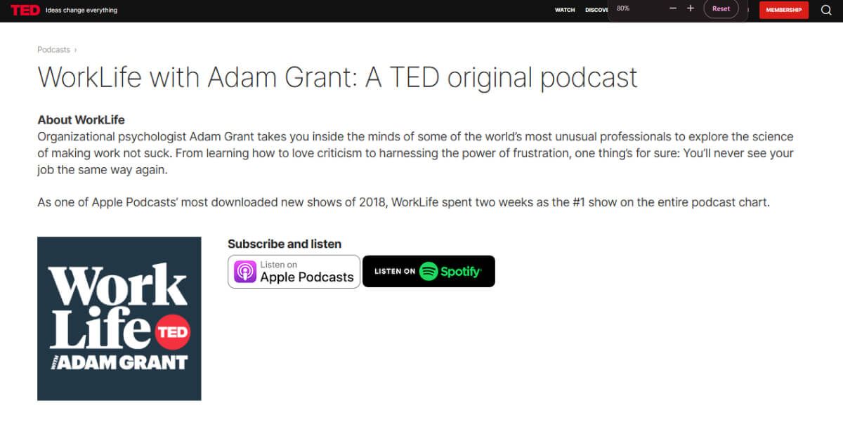 WorkLife with Adam Grant