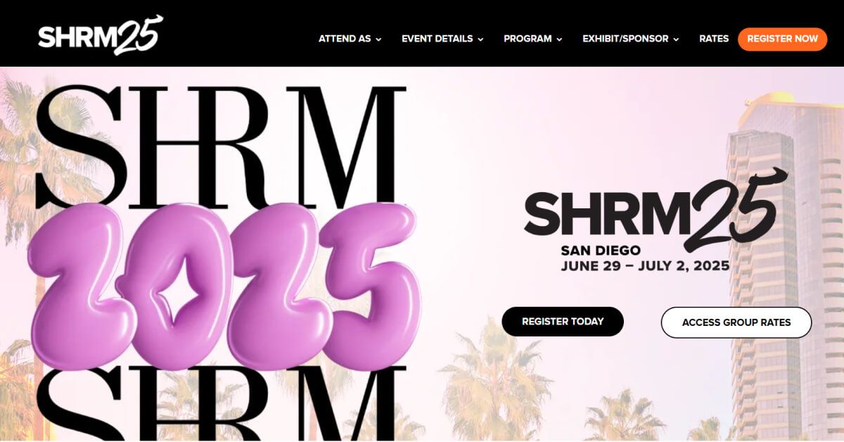 SHRM Annual 2025 – June 29-July 2 | San Diego, CA