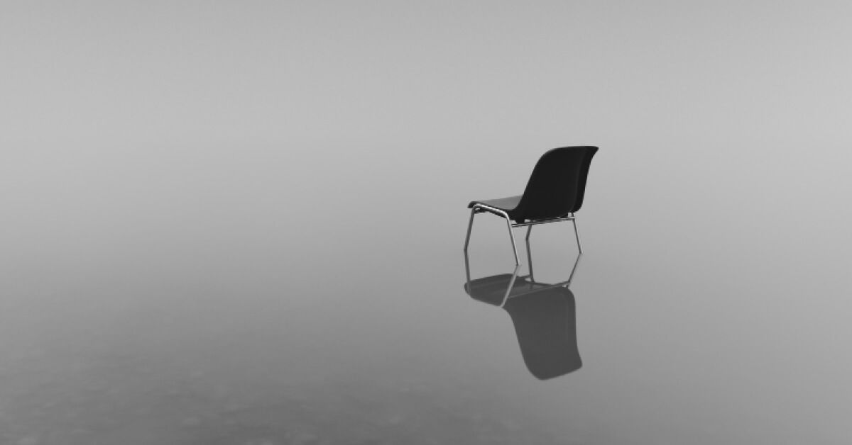 A lonely chair