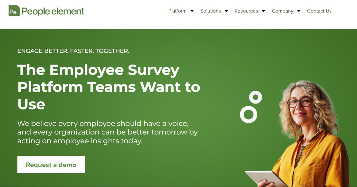 Top 30 employee engagement survey vendors and providers in 2025