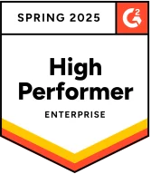 G2 High Performer, Enterprise