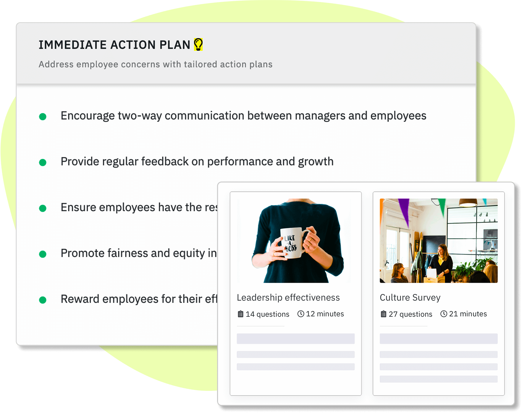 People science-backed employee action plan built on the Respect Model